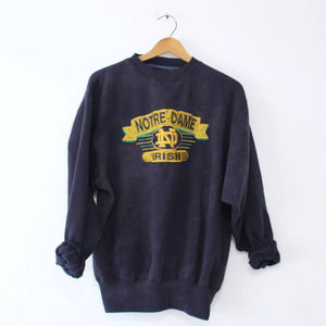 Vintage University of Notre Dame Fighting Irish Sweatshirt Large